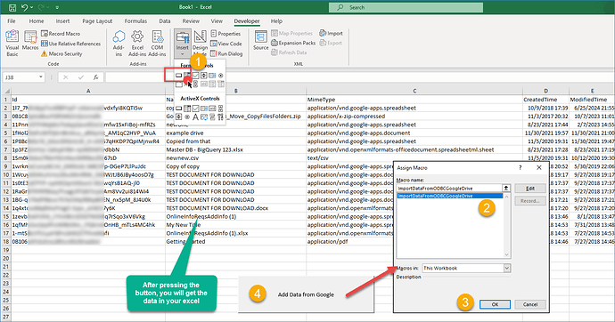 Run VBA Macro